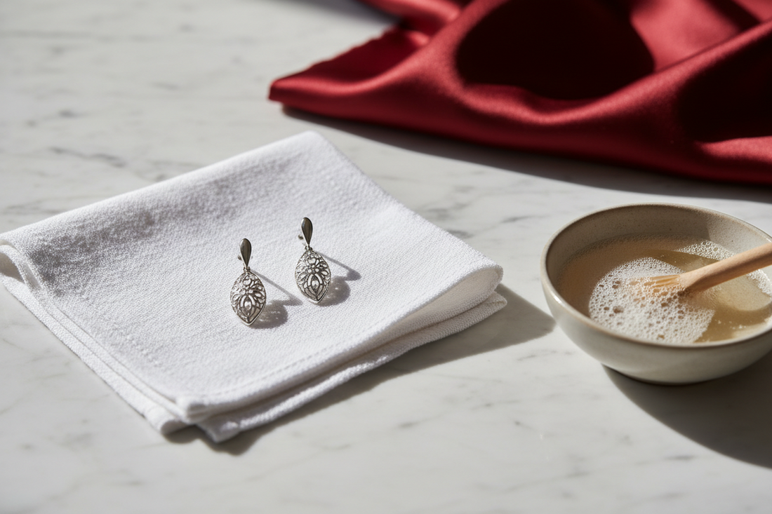 How to Clean Silver Jewellery at Home (Safely) | HEIRA